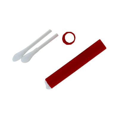 Holds 2 Q-tips in each end