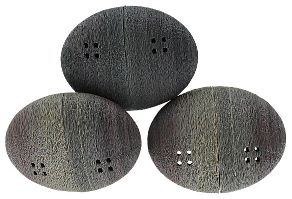 Top view of several rocks made with Fossil filament