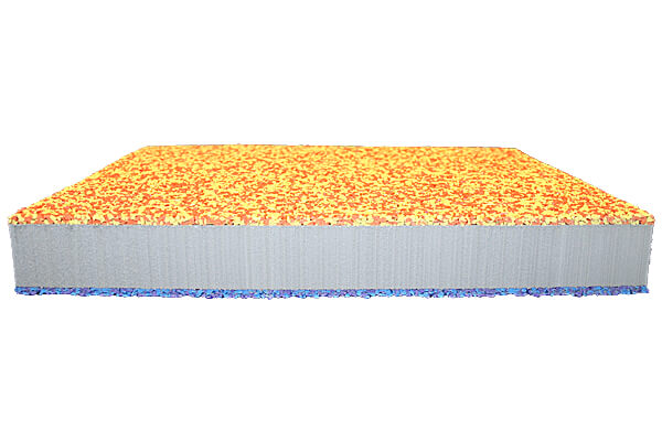 1.75 in. thick high-density foam