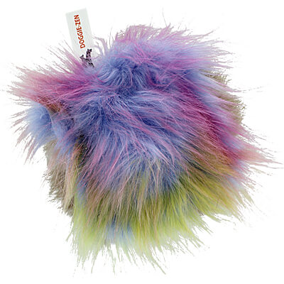 One side is fluffy, luxury faux fur