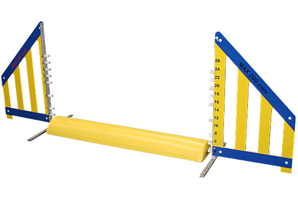 Large jump bump used to create puppy jump