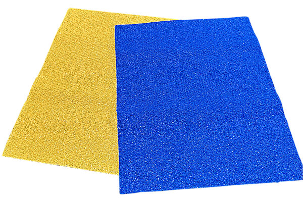 Available in yellow or blue