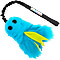 Blue head with blue legs