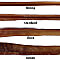 Size comparison for Natural Dog bully sticks