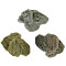 Top view of several rocks made with Greenschist filament